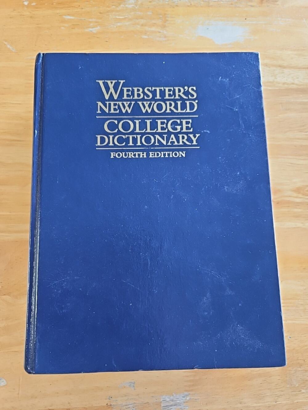 Websters New World College Dictionary Fourth Edition